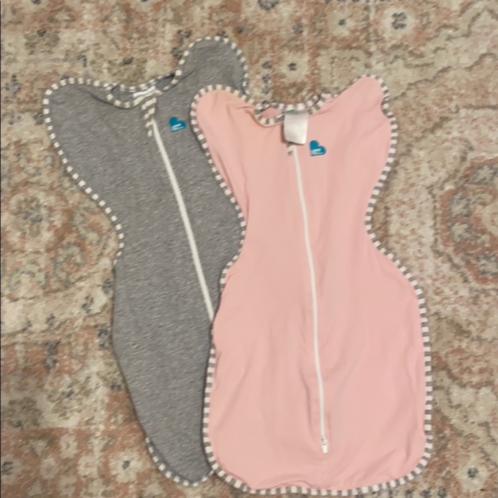 2 Love to Dream Swaddles size small (8-13lbs)